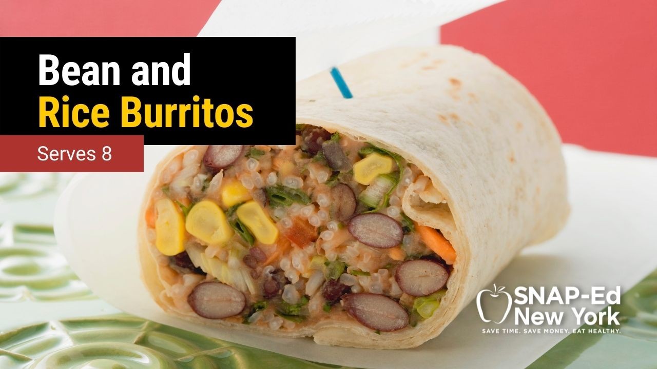 Bean and Rice Burritos