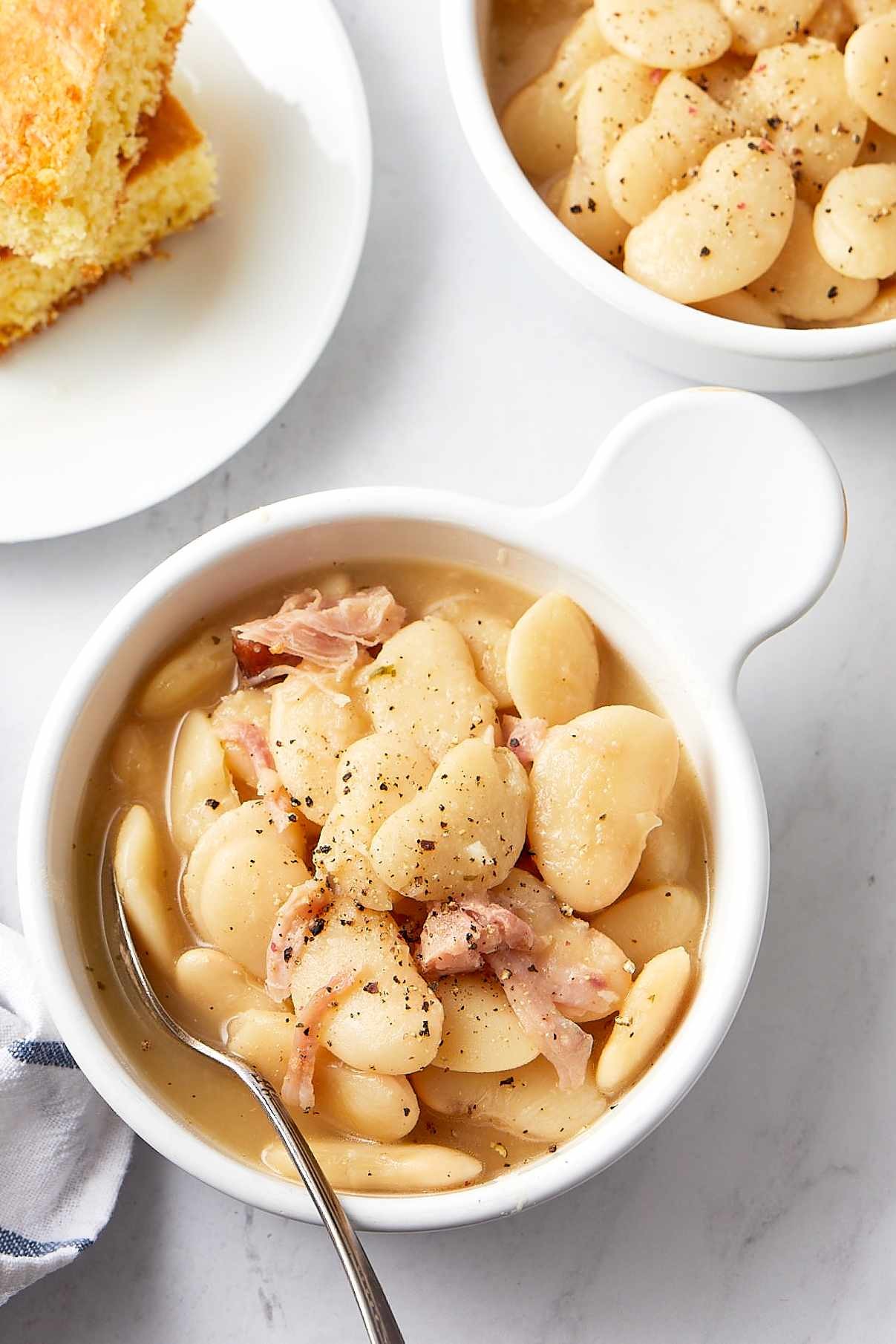 Creamy Southern Lima Beans