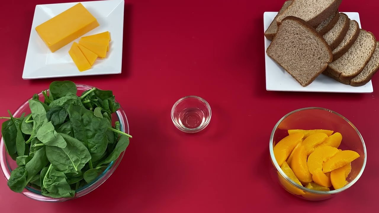 Grilled Cheese with Peaches
