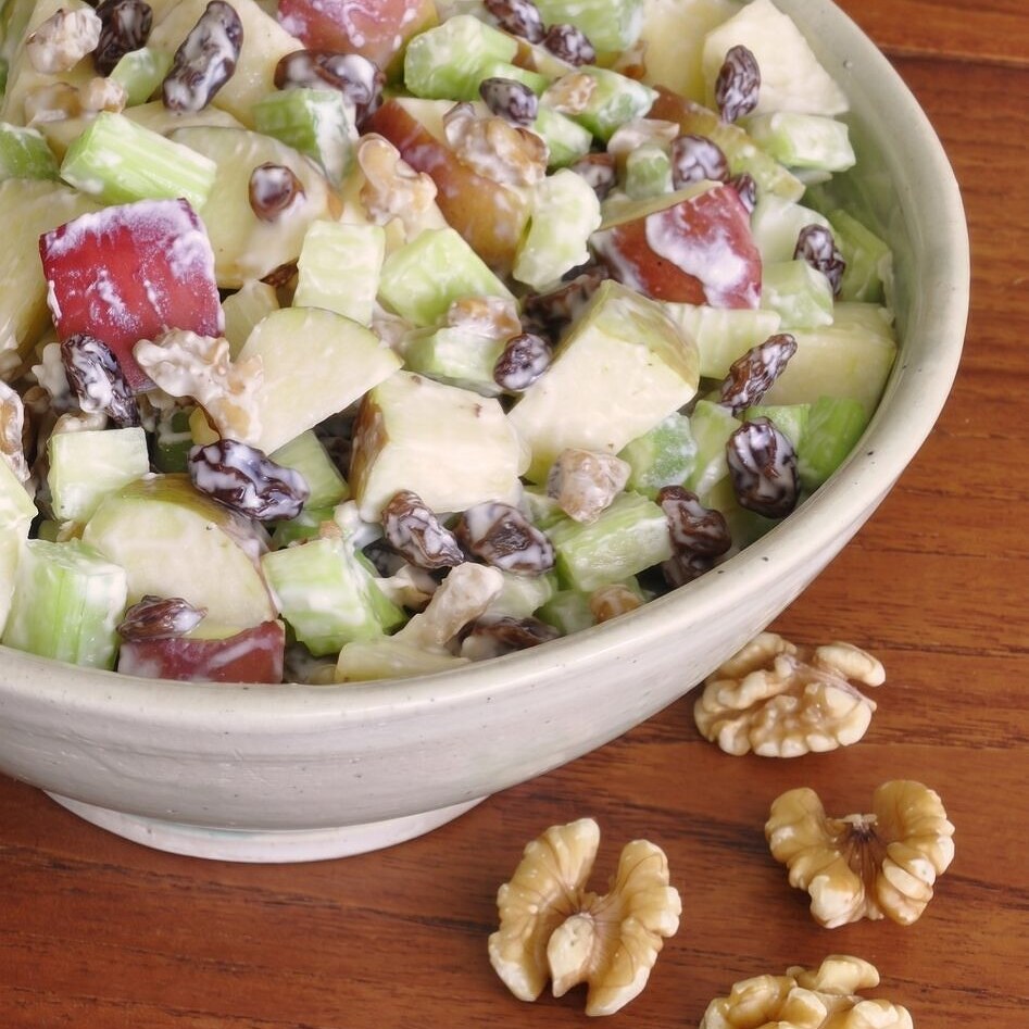 Waldorf Pear Salad (featured)