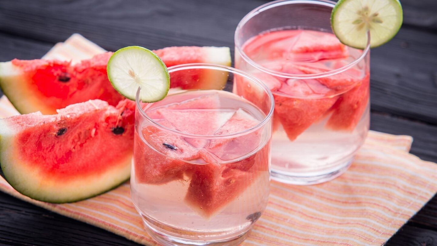 Watermelon-Lime Flavored Water