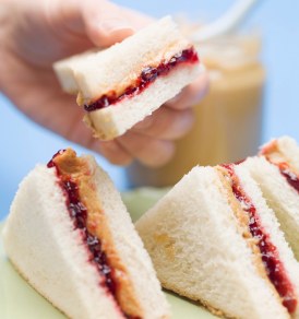 Crust-free PB&J
