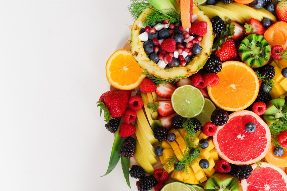 Fruit Kabobs with Yogurt Dip