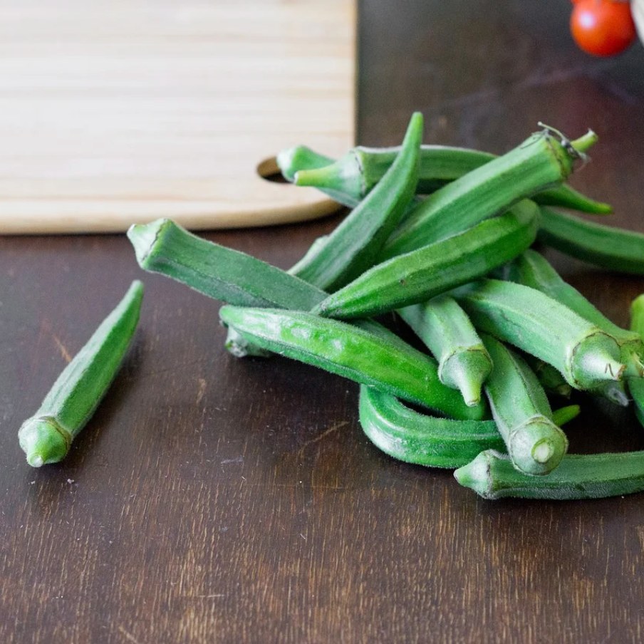 Lite Fried Okra