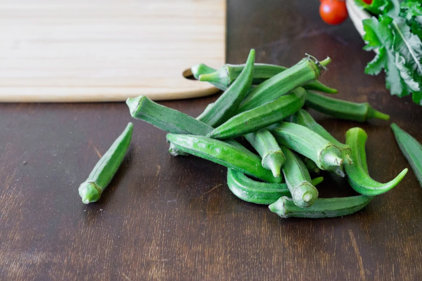 Lite Fried Okra
