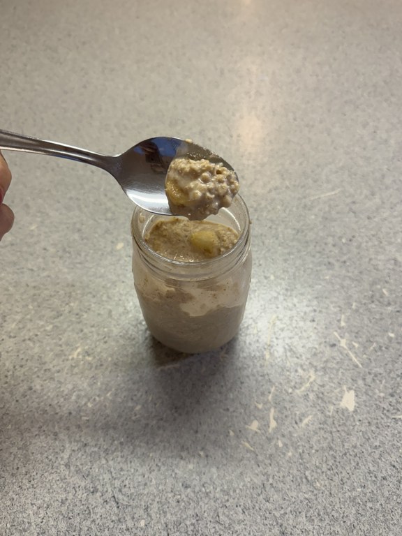 PB & Banana Overnight Oats