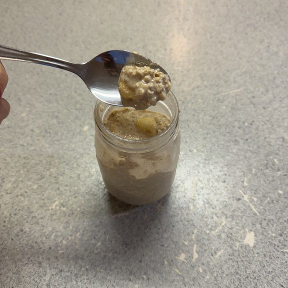 PB & Banana Overnight Oats