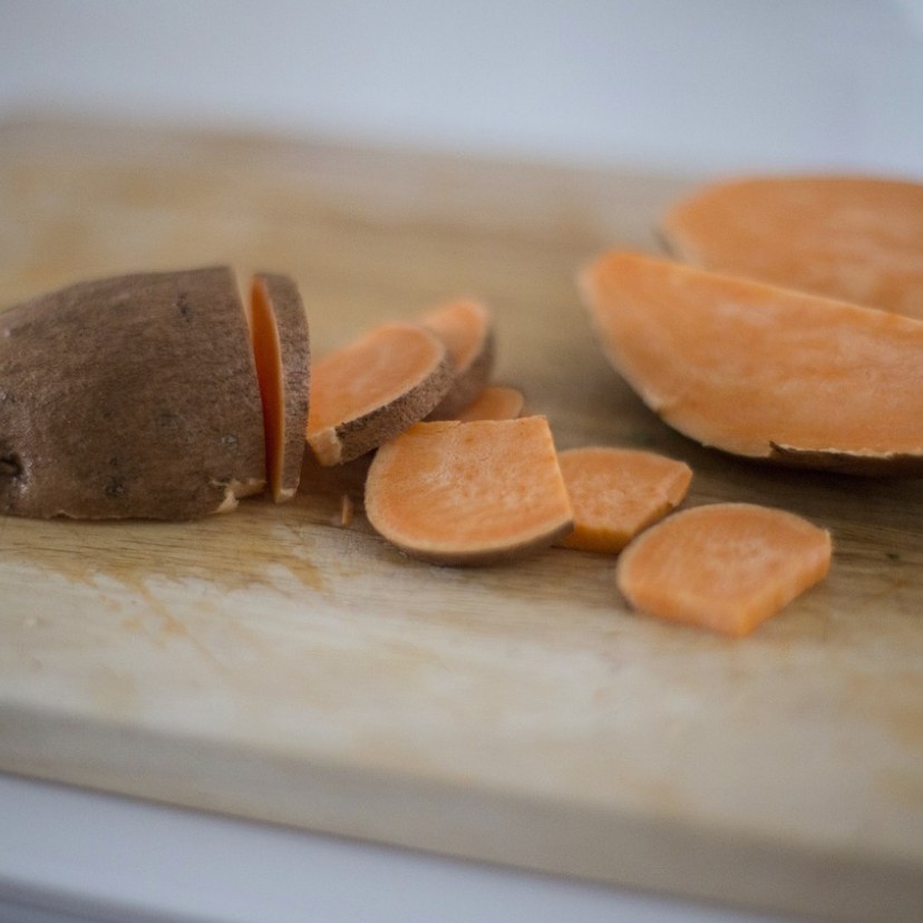 Sweet Potato Hash With Egg