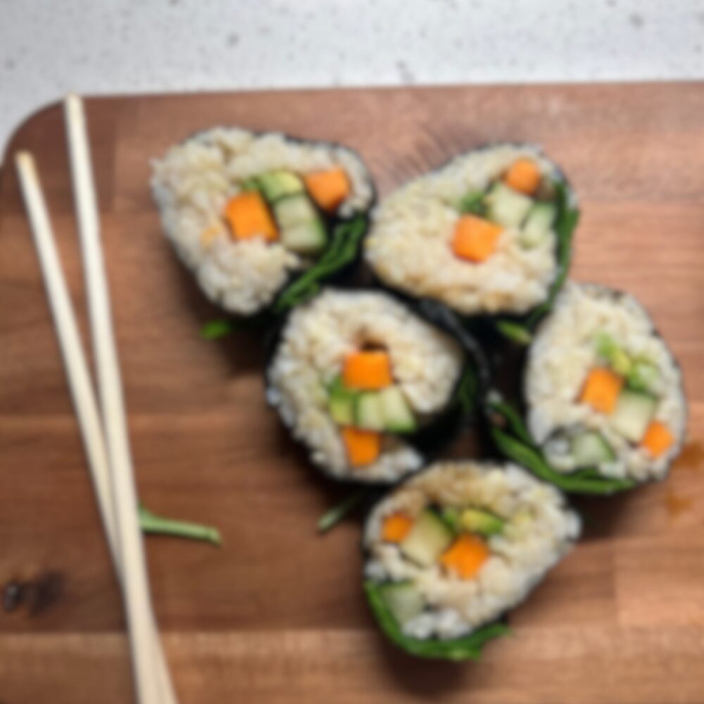 Vegetarian Sushi Roll